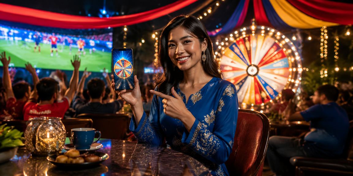 Permainan Roulette dengan pakaian baju kurung di Kota Bharu
